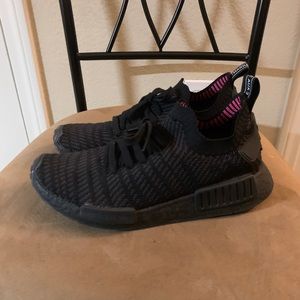 Adidas NMD R1 Primeknit Men's Size 9 Black